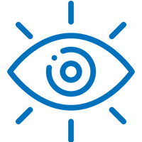 Vision compass icon